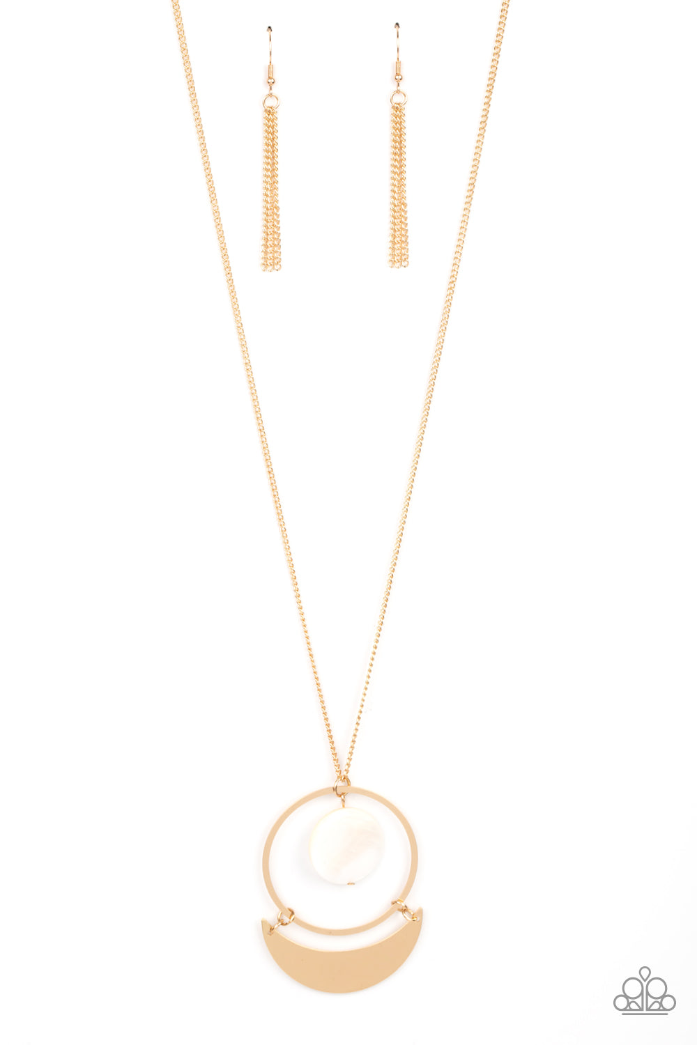 Moonlight Sailing (Gold necklace)