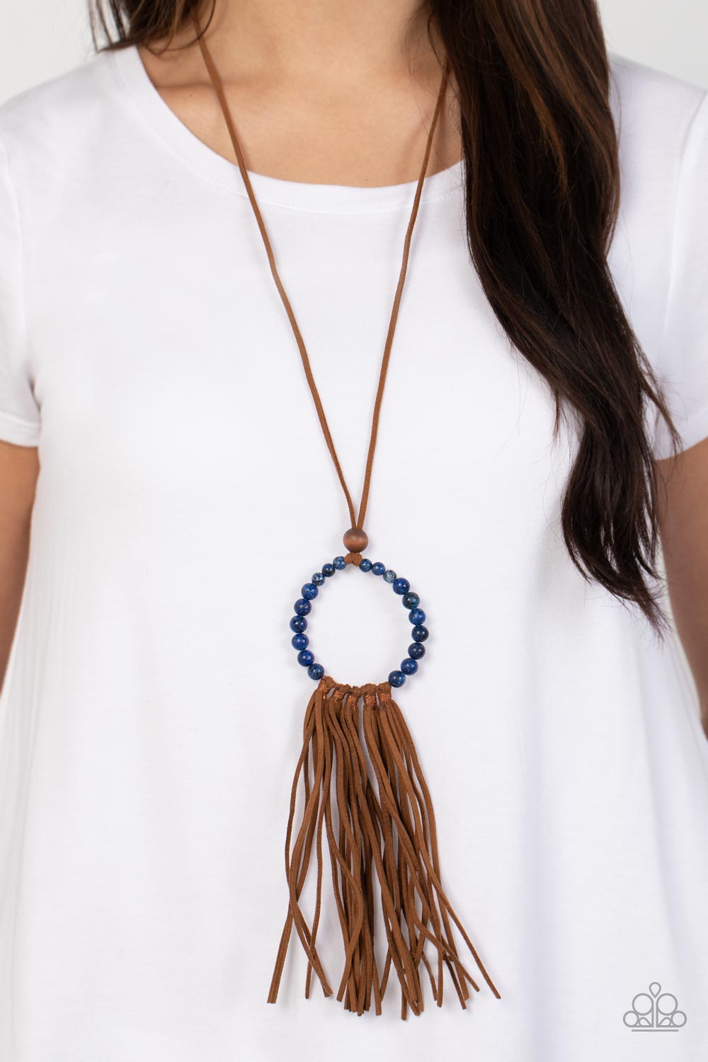 Namaste Mama (Blue necklace)