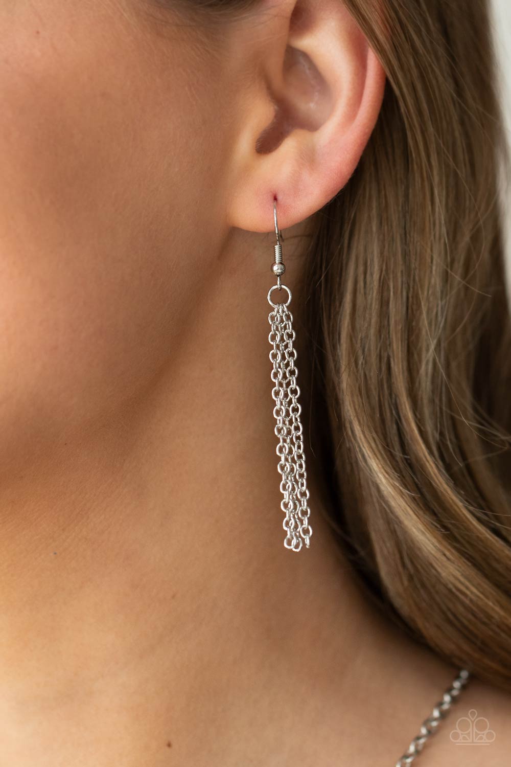 Orbiting Splendor (Silver necklace)