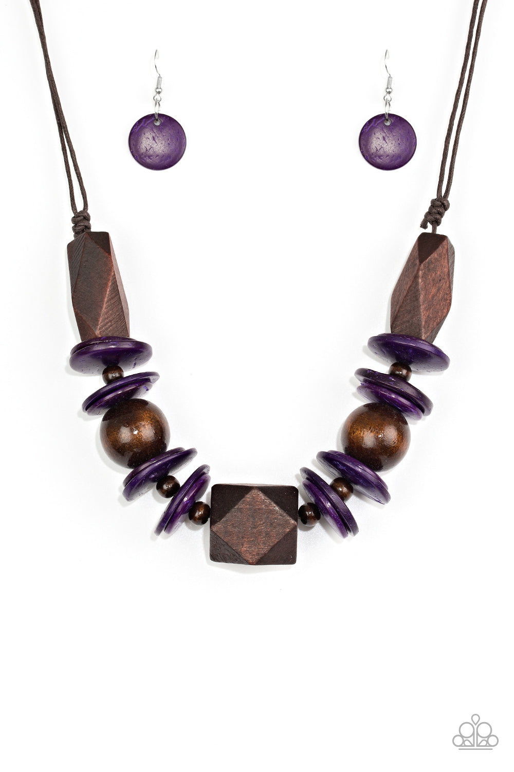Pacific Paradise (Purple necklace)