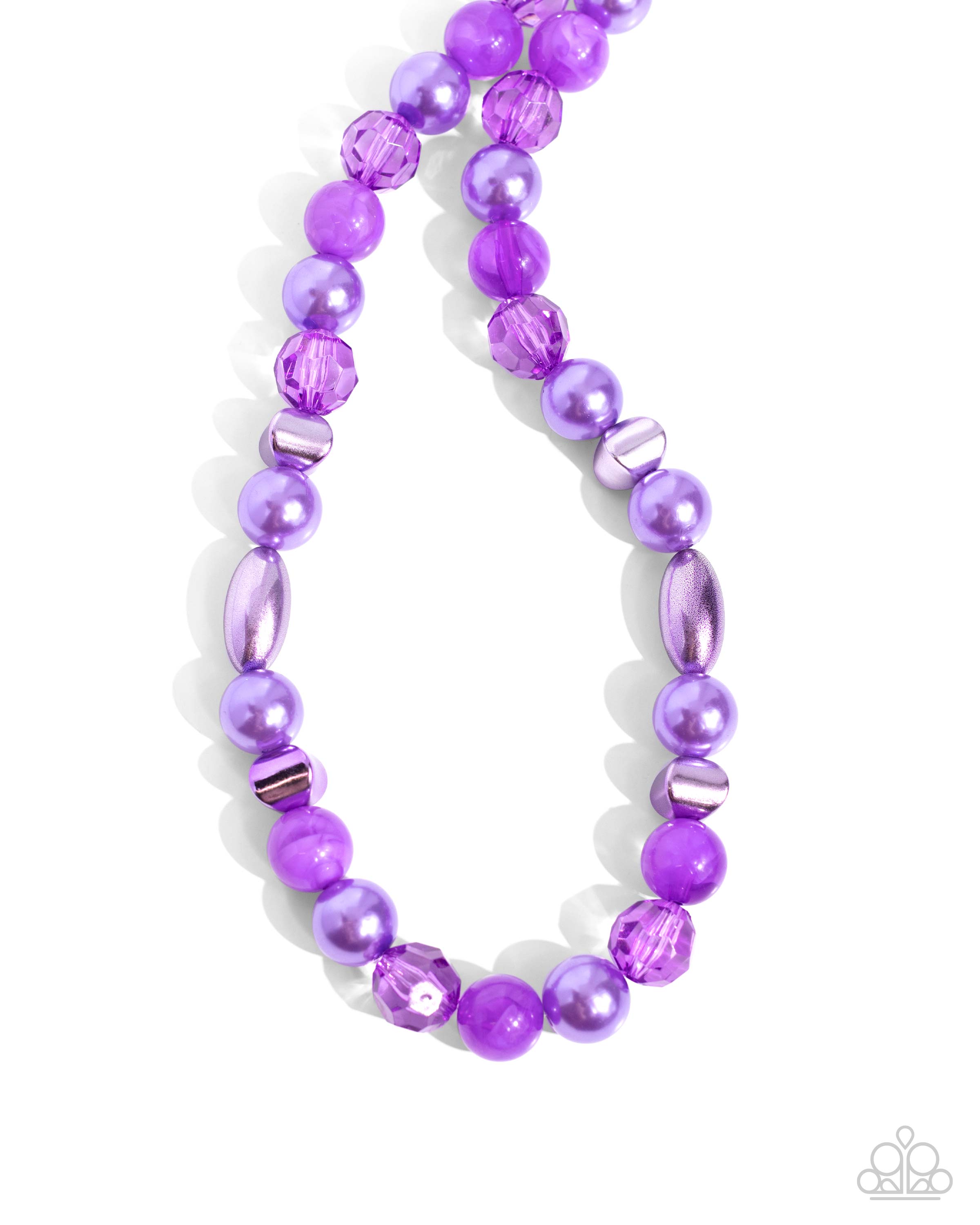 Plentiful Pearls (purple necklace)
