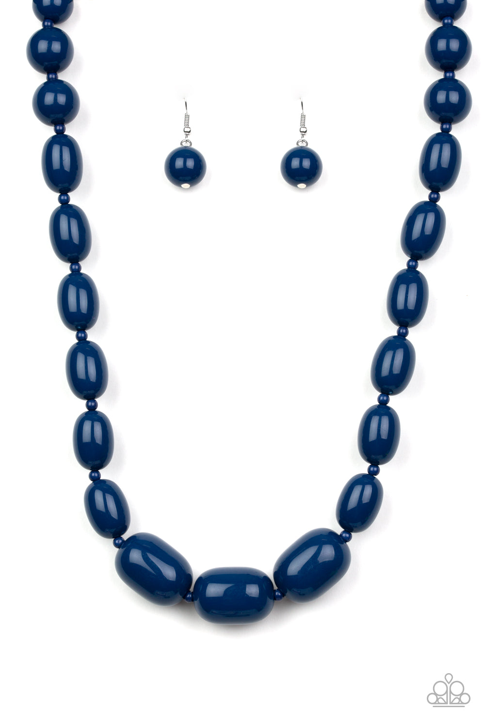 Poppin Popularity (blue necklace)