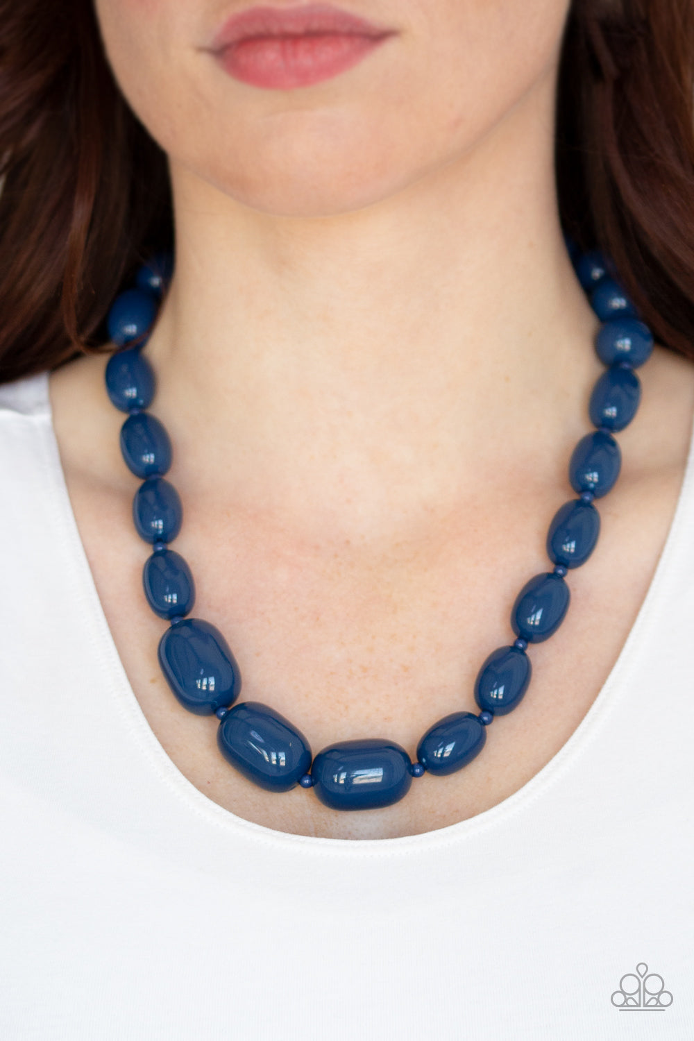 Poppin Popularity (blue necklace)