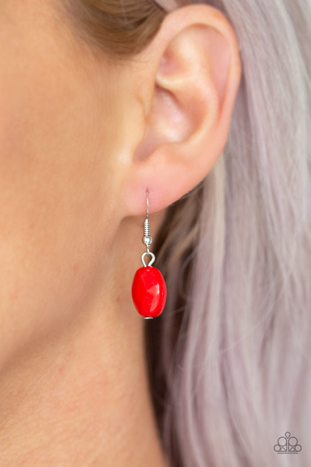 Radiant Reflections (Red necklace)