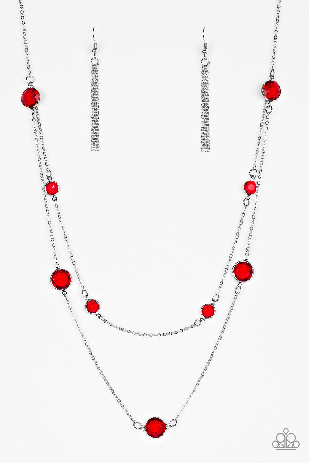 Raise Your Glass (Red necklace)