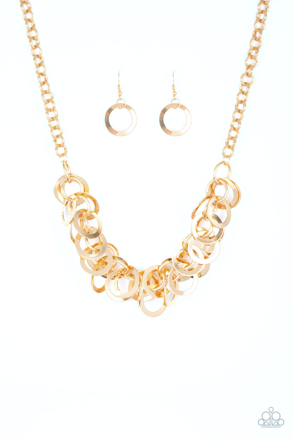 Ringing In The Bling (Gold necklace)