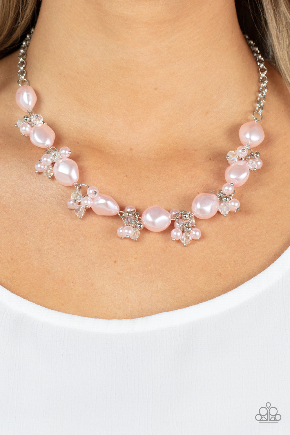 Rolling with the BRUNCHES (Pink necklace)