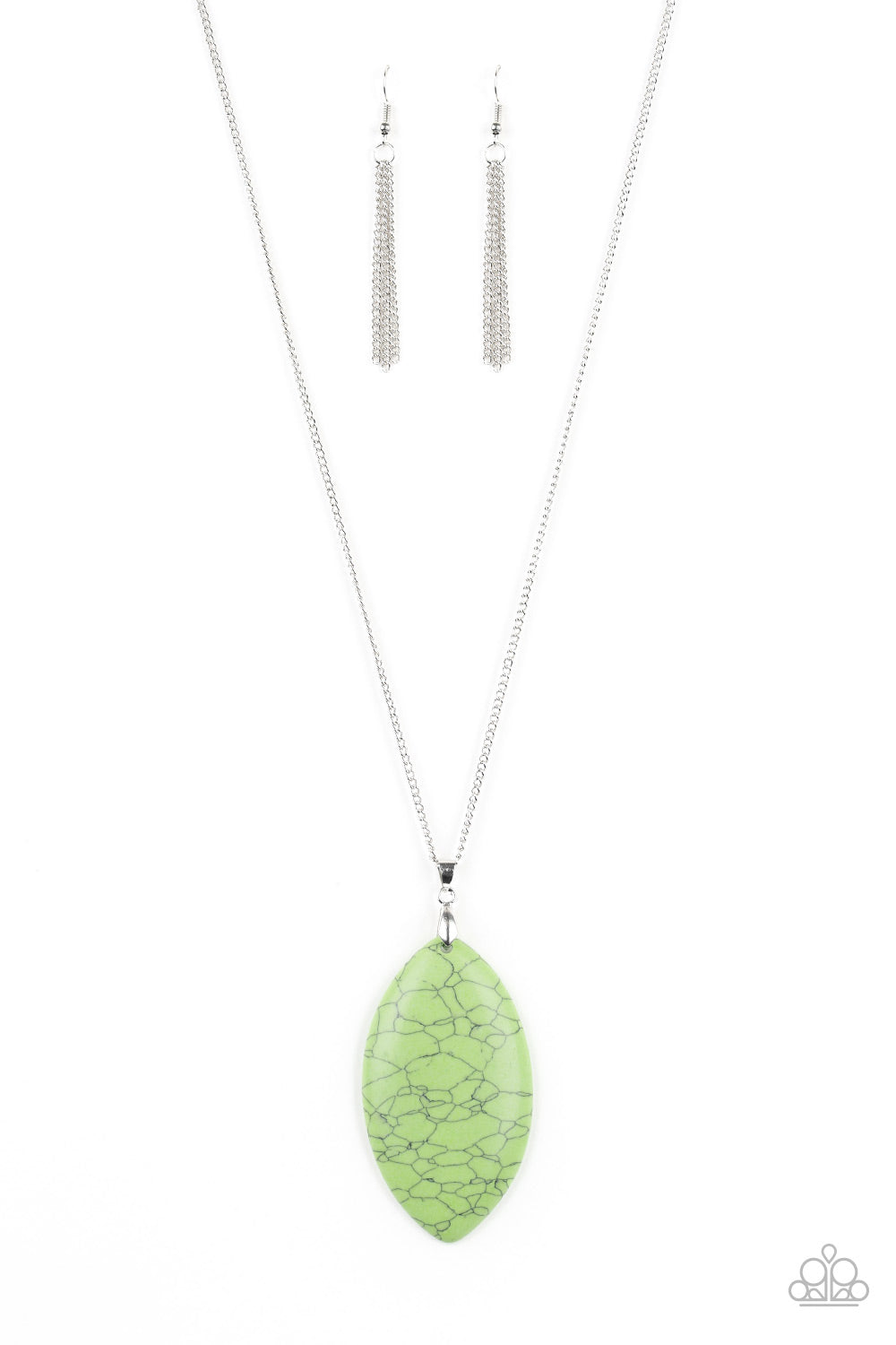 Santa Fe Simplicity (Green necklace)