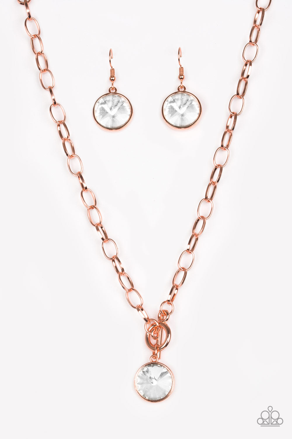 She Sparkles On (Copper necklace)