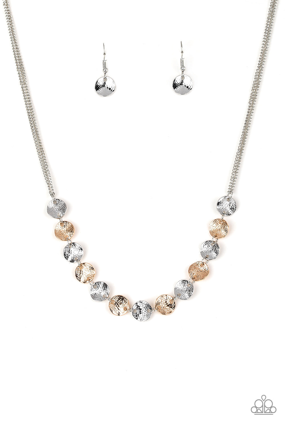 Simple Sheen (Silver necklace)