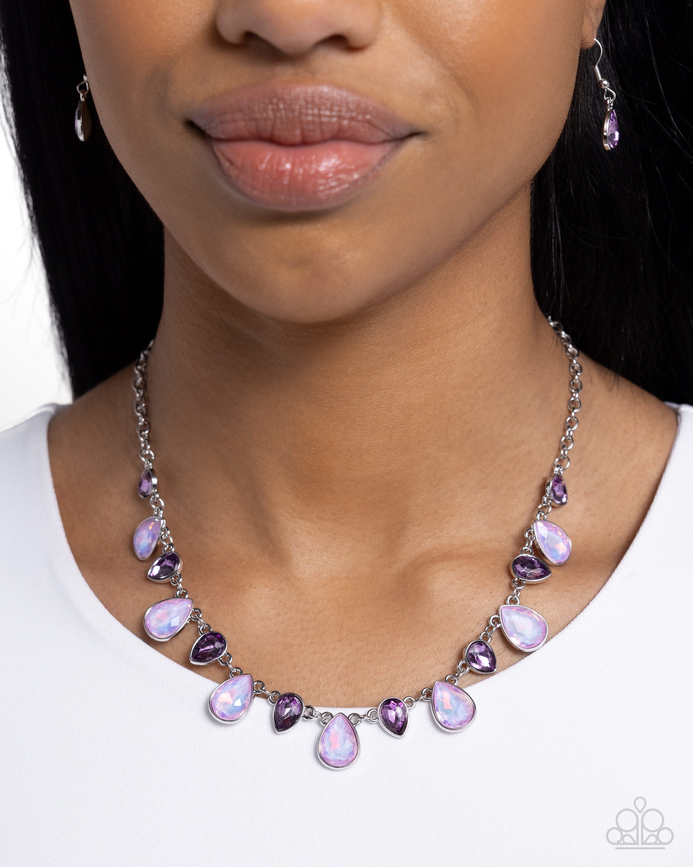 Summer Season (purple necklace)