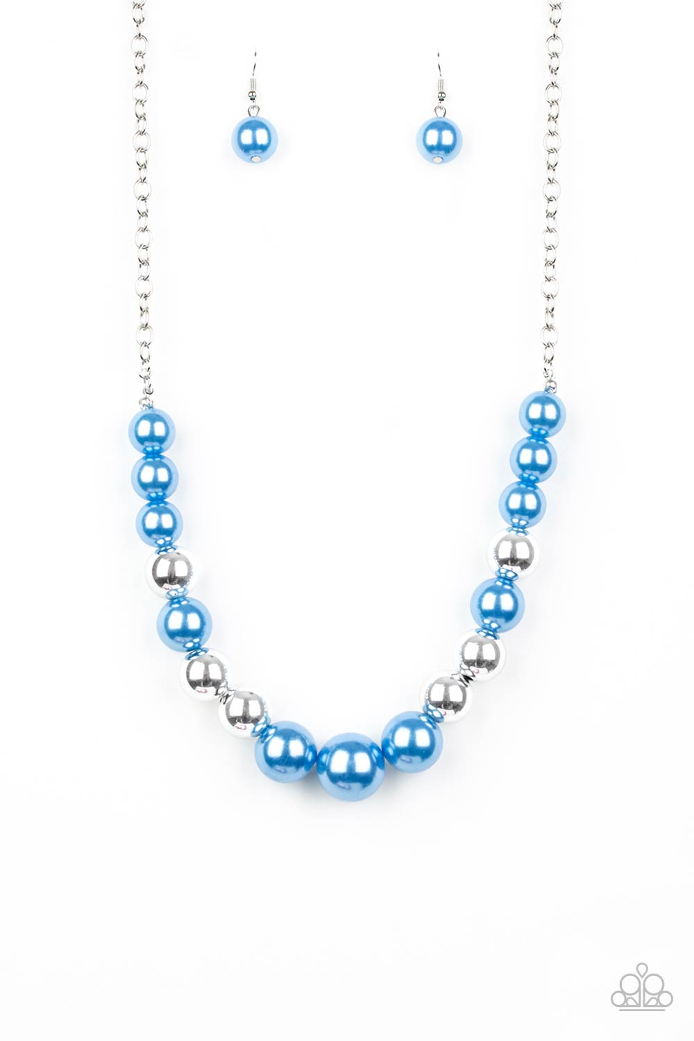 Take Note (blue necklace)