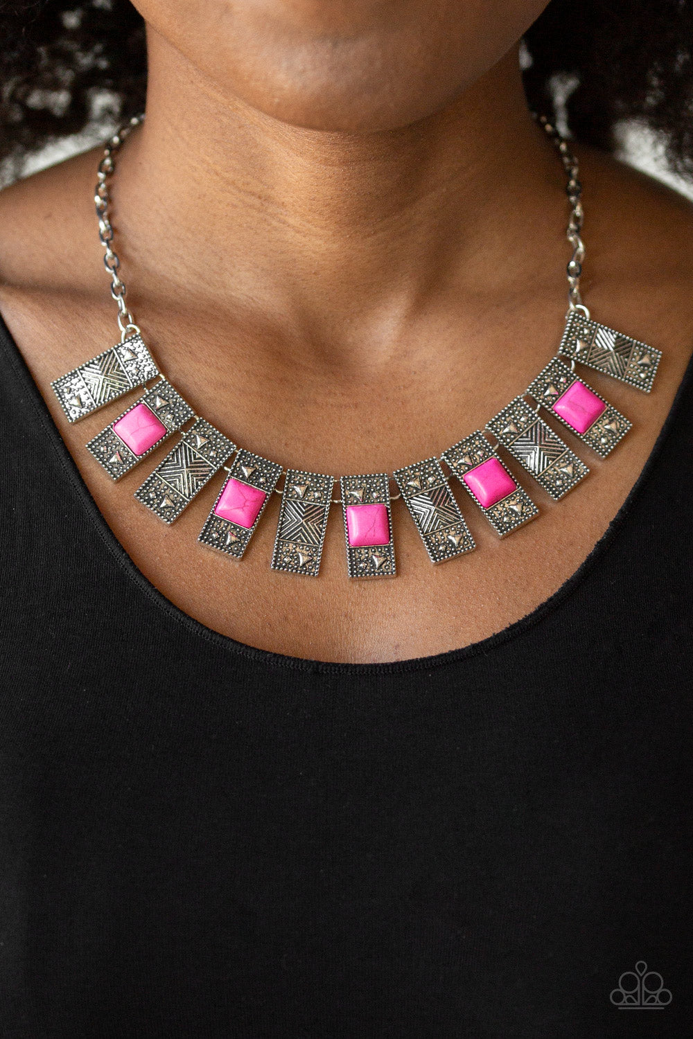 The MANE Contender (Pink necklace)