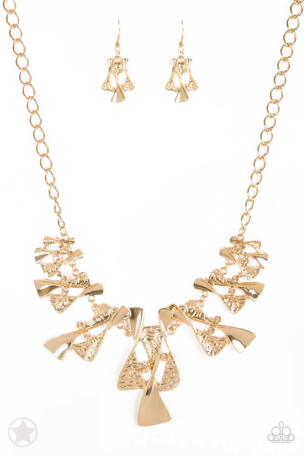 The Sands of Time (Gold necklace)