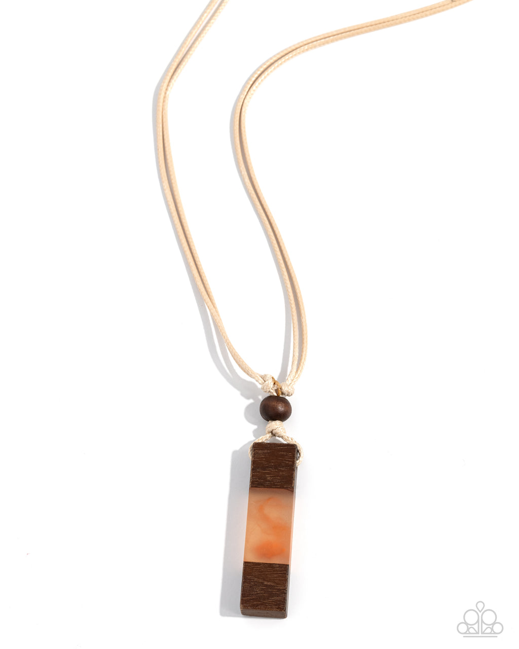 Timber Totem (Men's orange necklace)