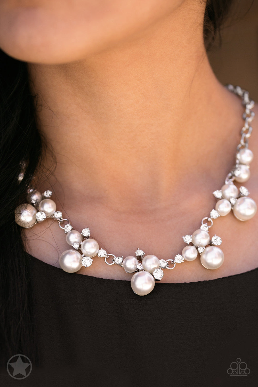 Toast To Perfection (White necklace)