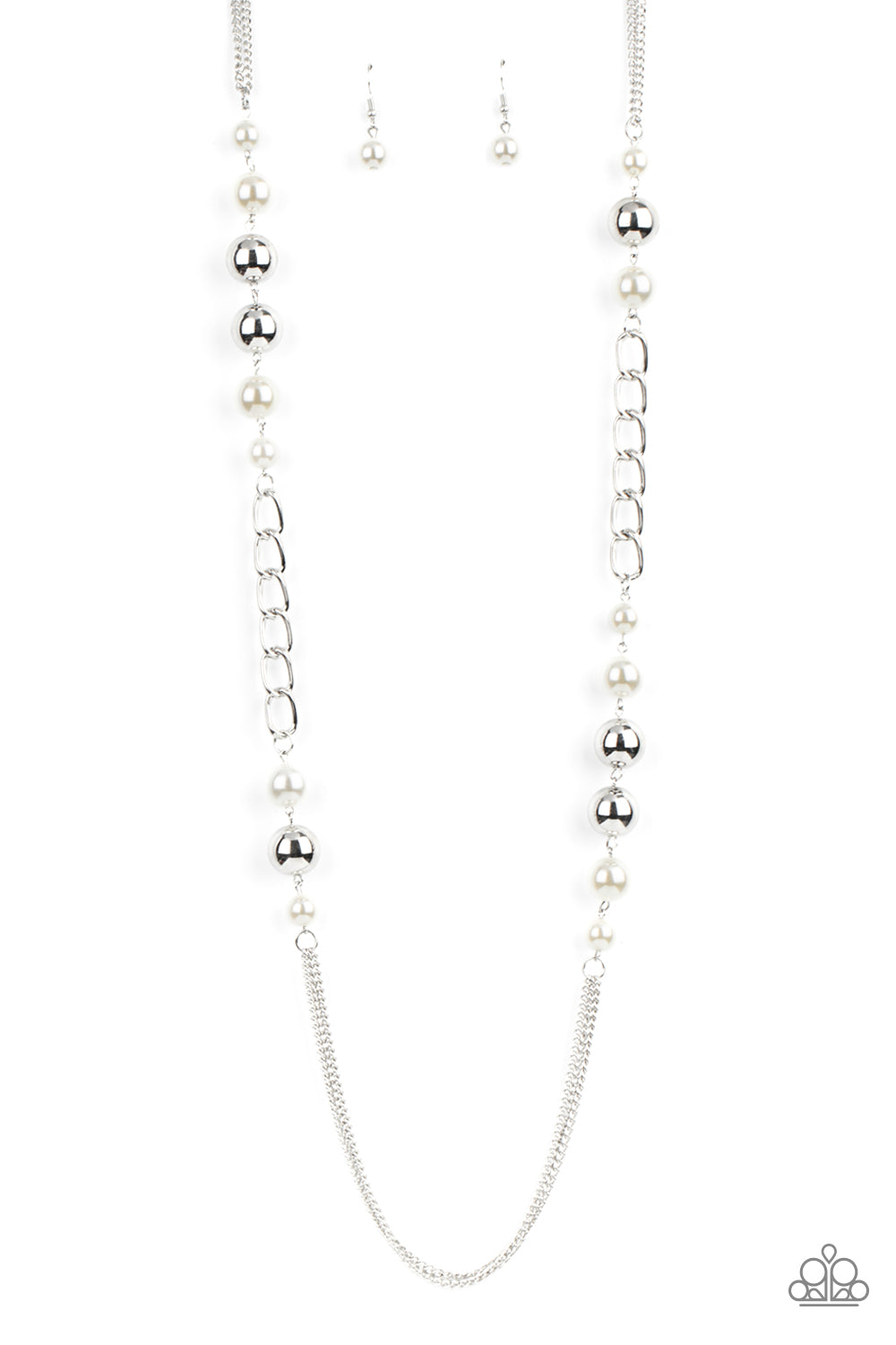 Uptown Talker (White necklace)