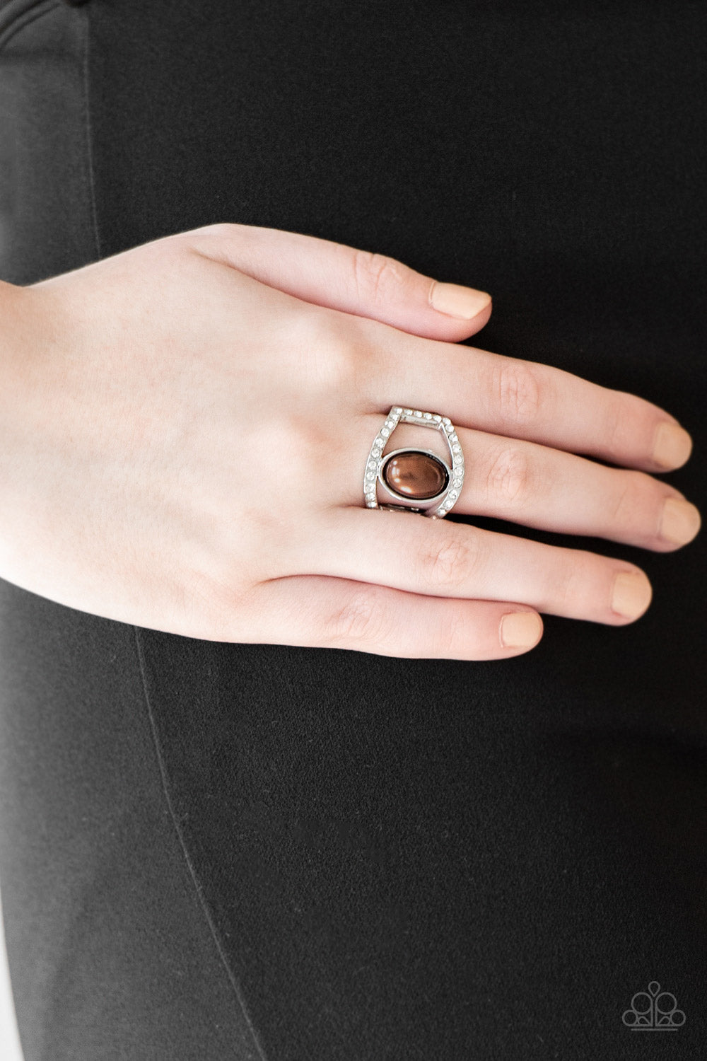 Radiating Riches (brown ring)