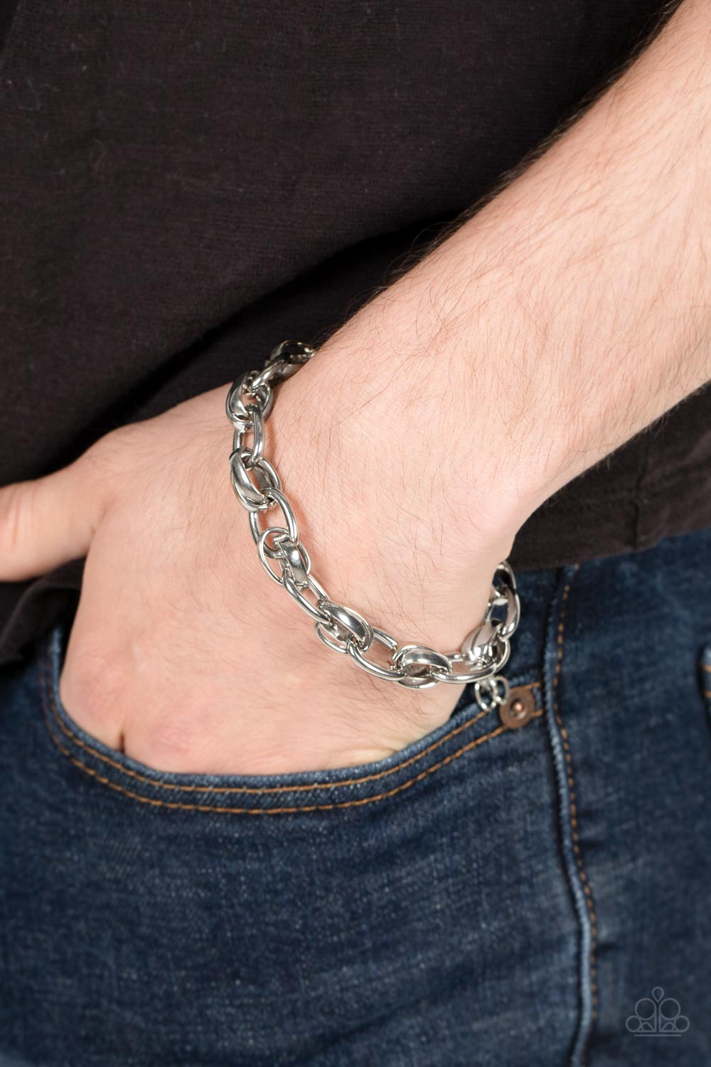 Rookie Roulette (Men's silver bracelet)