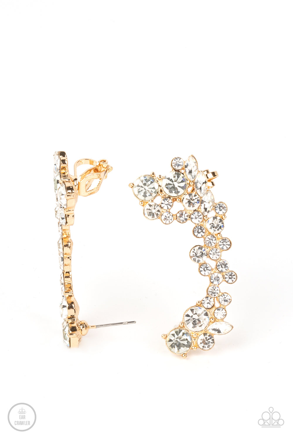 Astronomical Allure (Gold earrings)