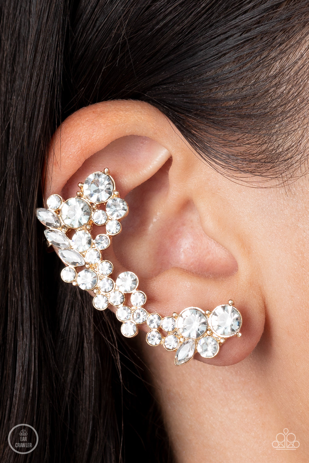 Astronomical Allure (Gold earrings)