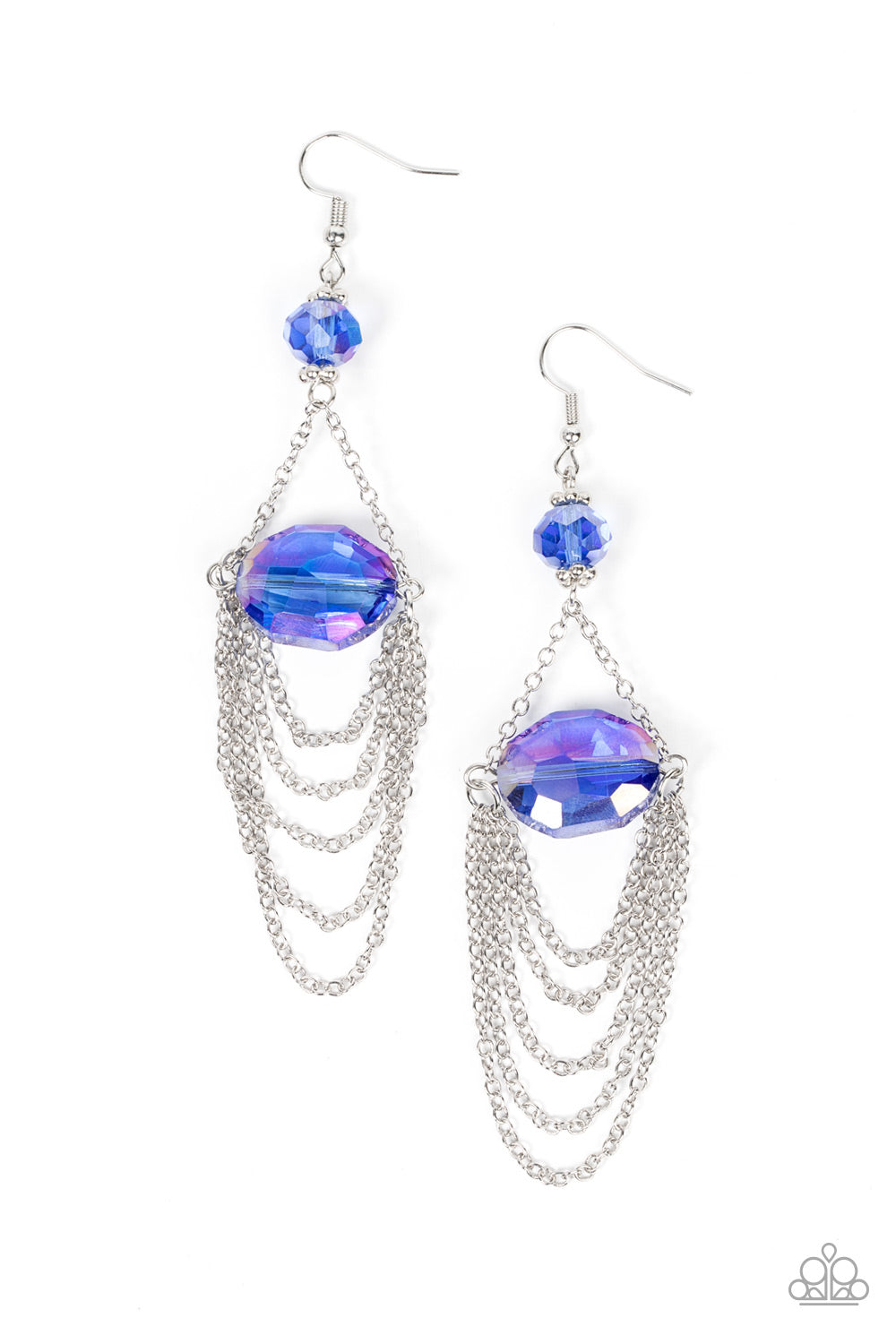 Ethereally Extravagant (blue earrings)