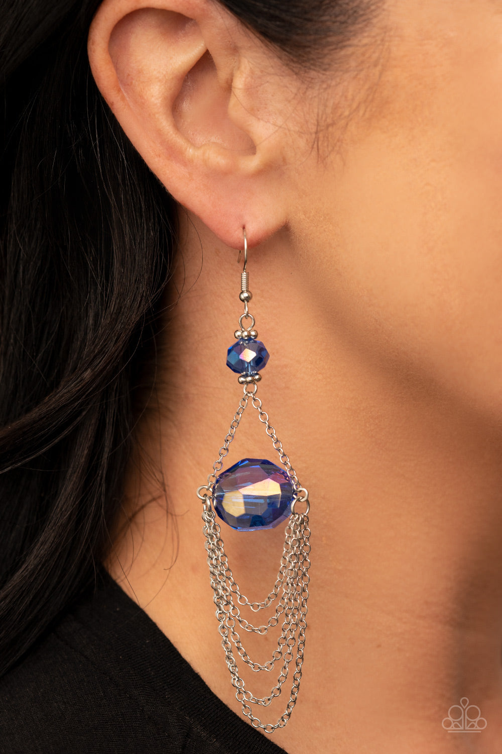 Ethereally Extravagant (blue earrings)