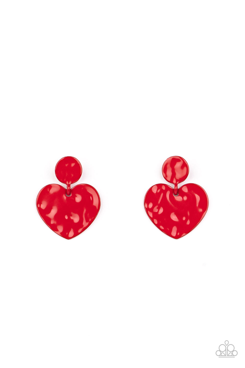 Just a Little Crush (Red earrings)