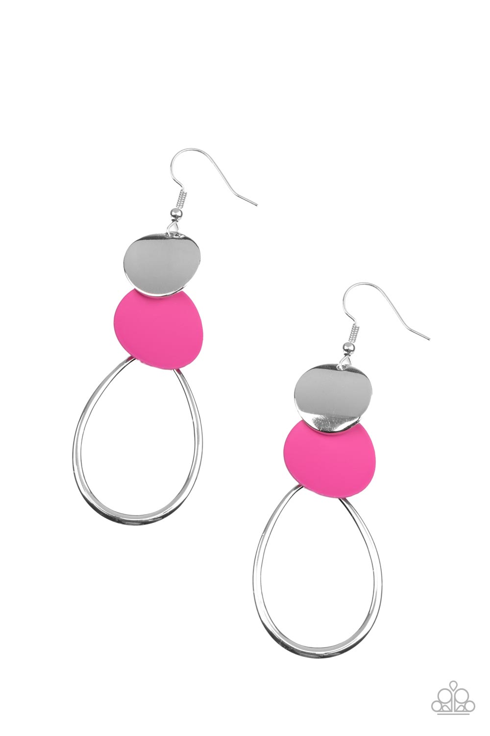 Retro Reception (Pink earrings)