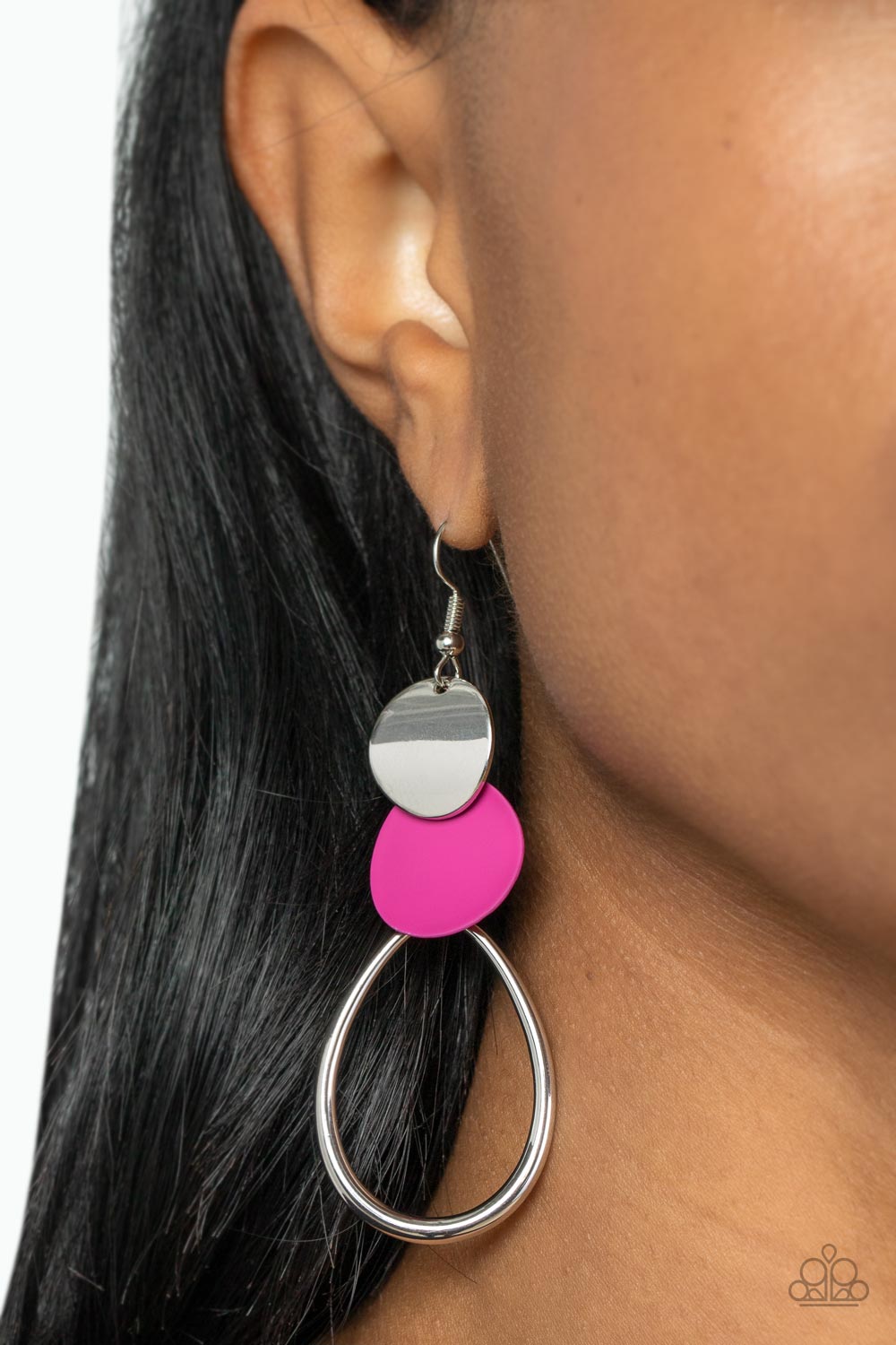 Retro Reception (Pink earrings)