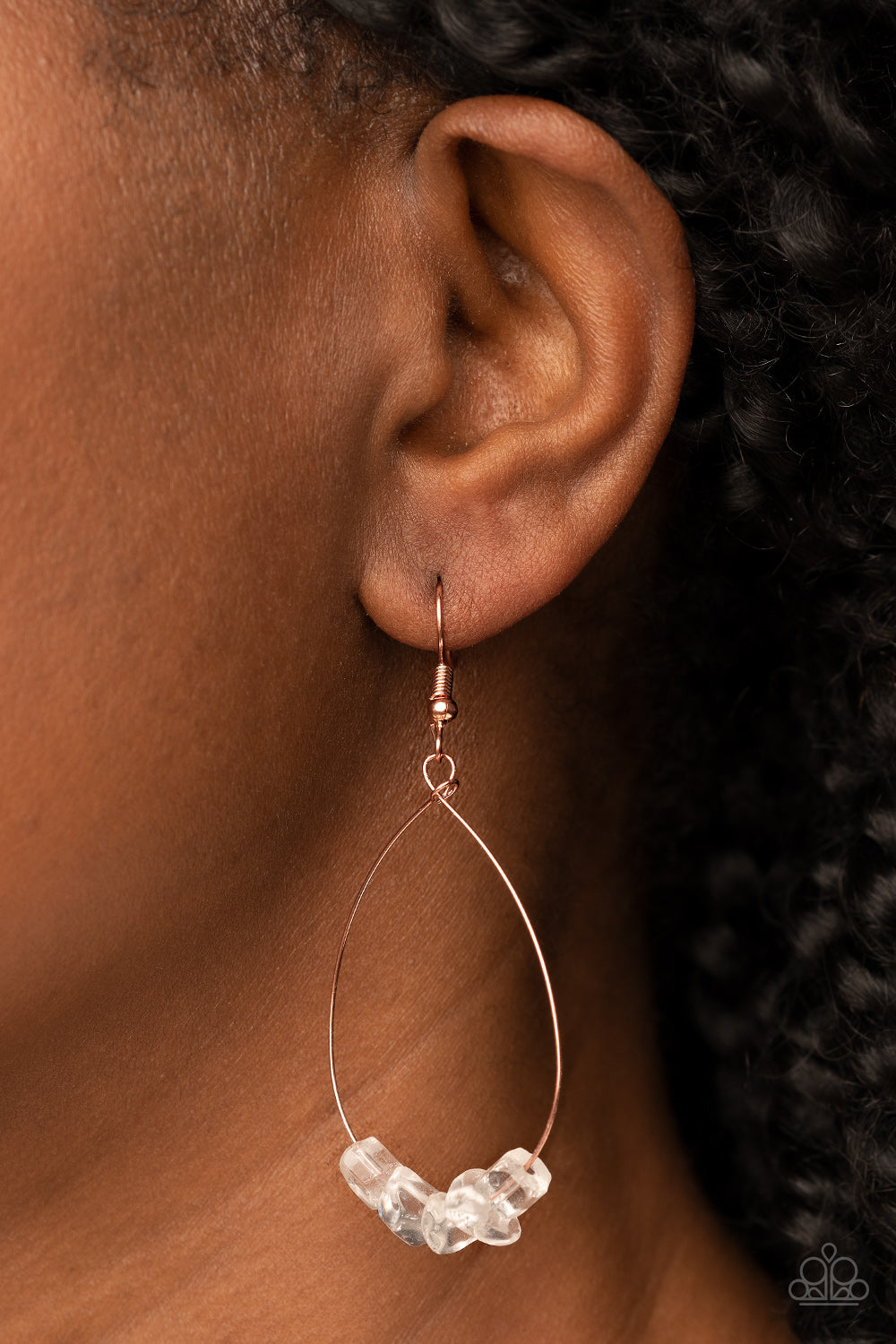 South Beach Serenity (Copper earrings)