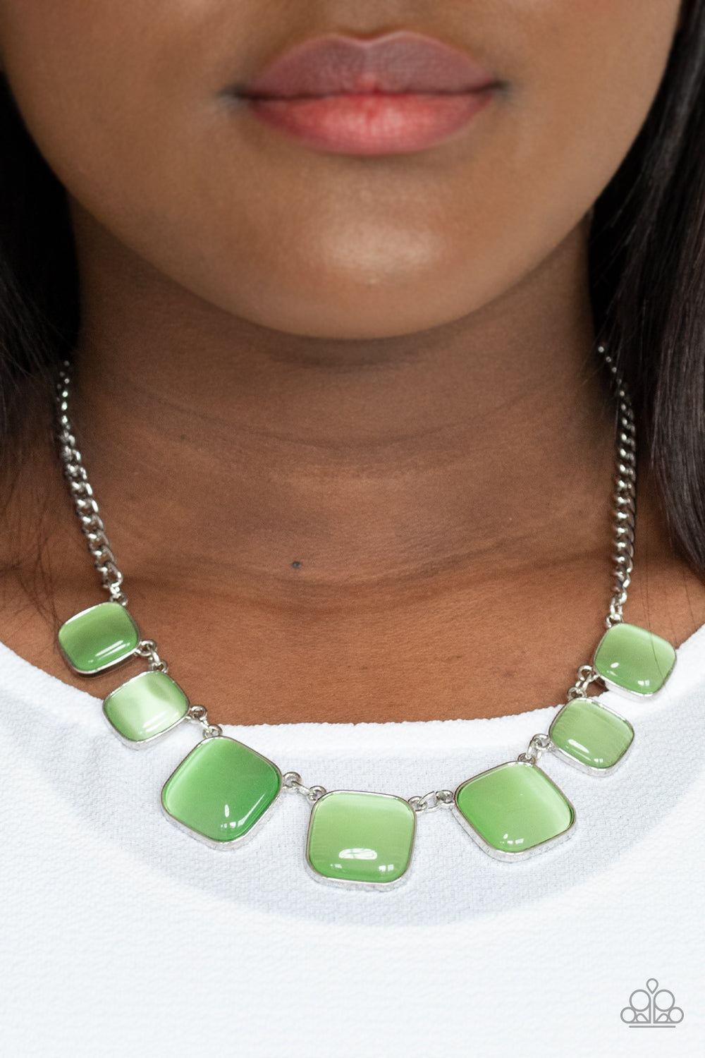 Aura Allure (Green necklace)