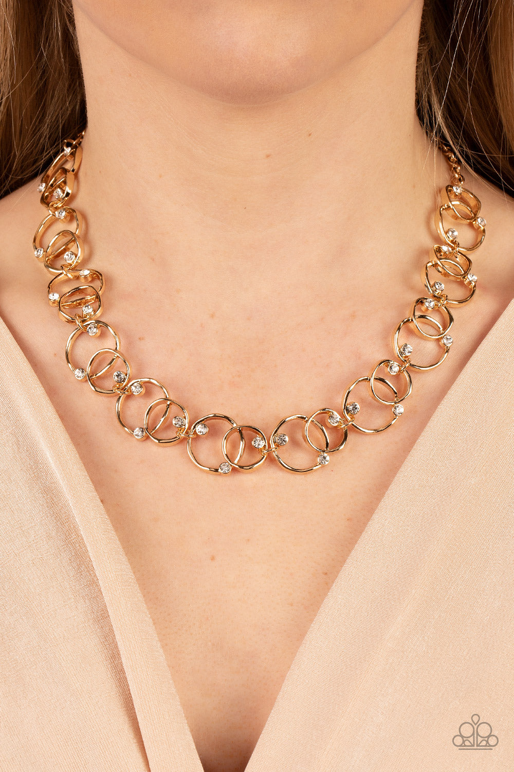 Center of My Universe (Gold necklace)