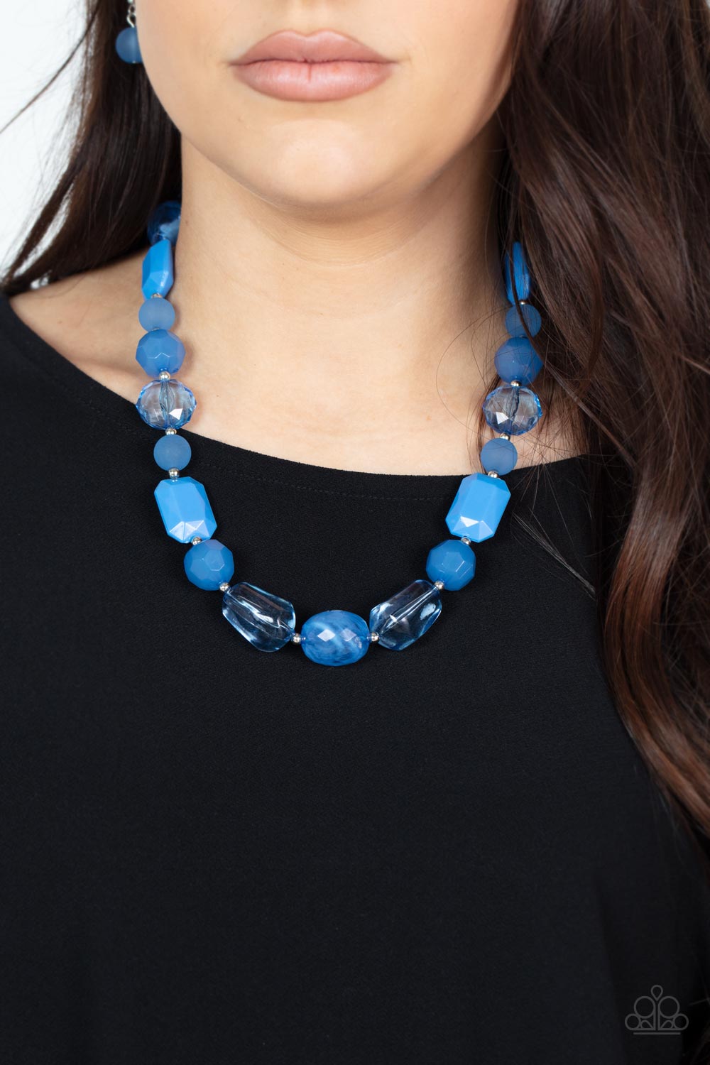 Here Today, GONDOLA Tomorrow (blue necklace)