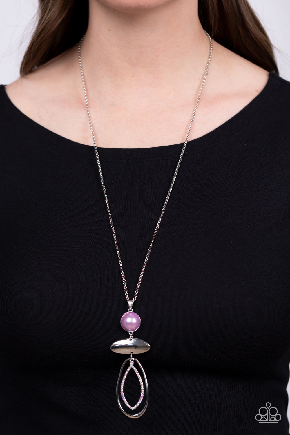 Modern Day Demure (Purple necklace)