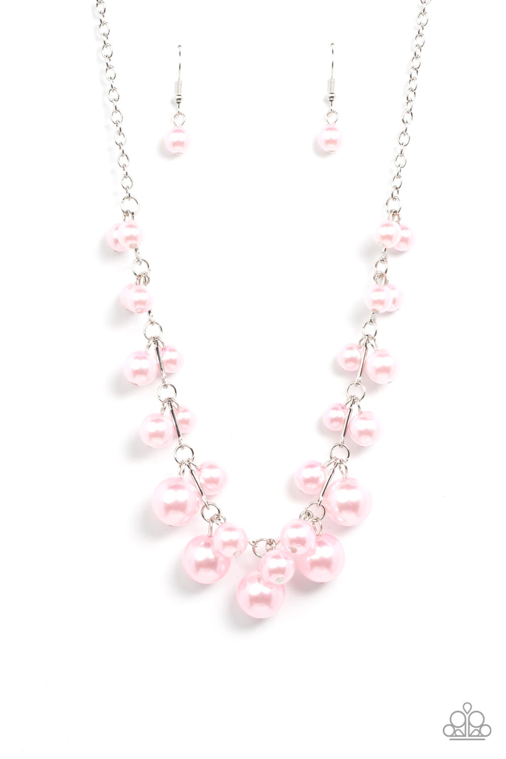 Tearoom Gossip (Pink necklace)