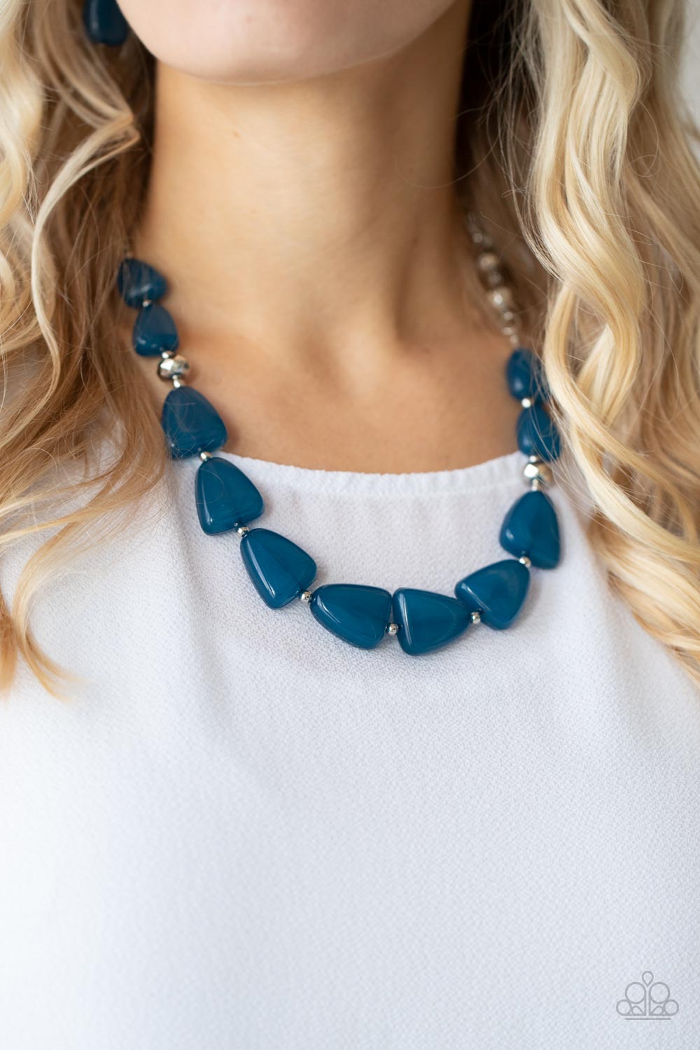 Tenaciously Tangy (blue necklace)