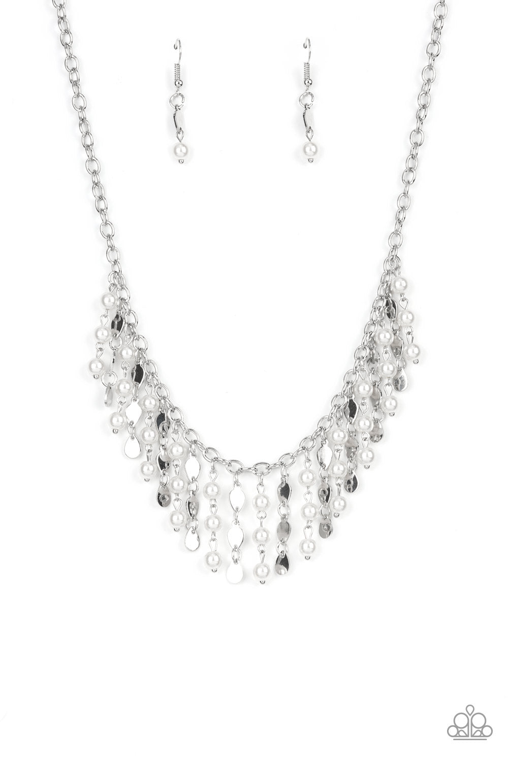Wall Street Stylist (White necklace)