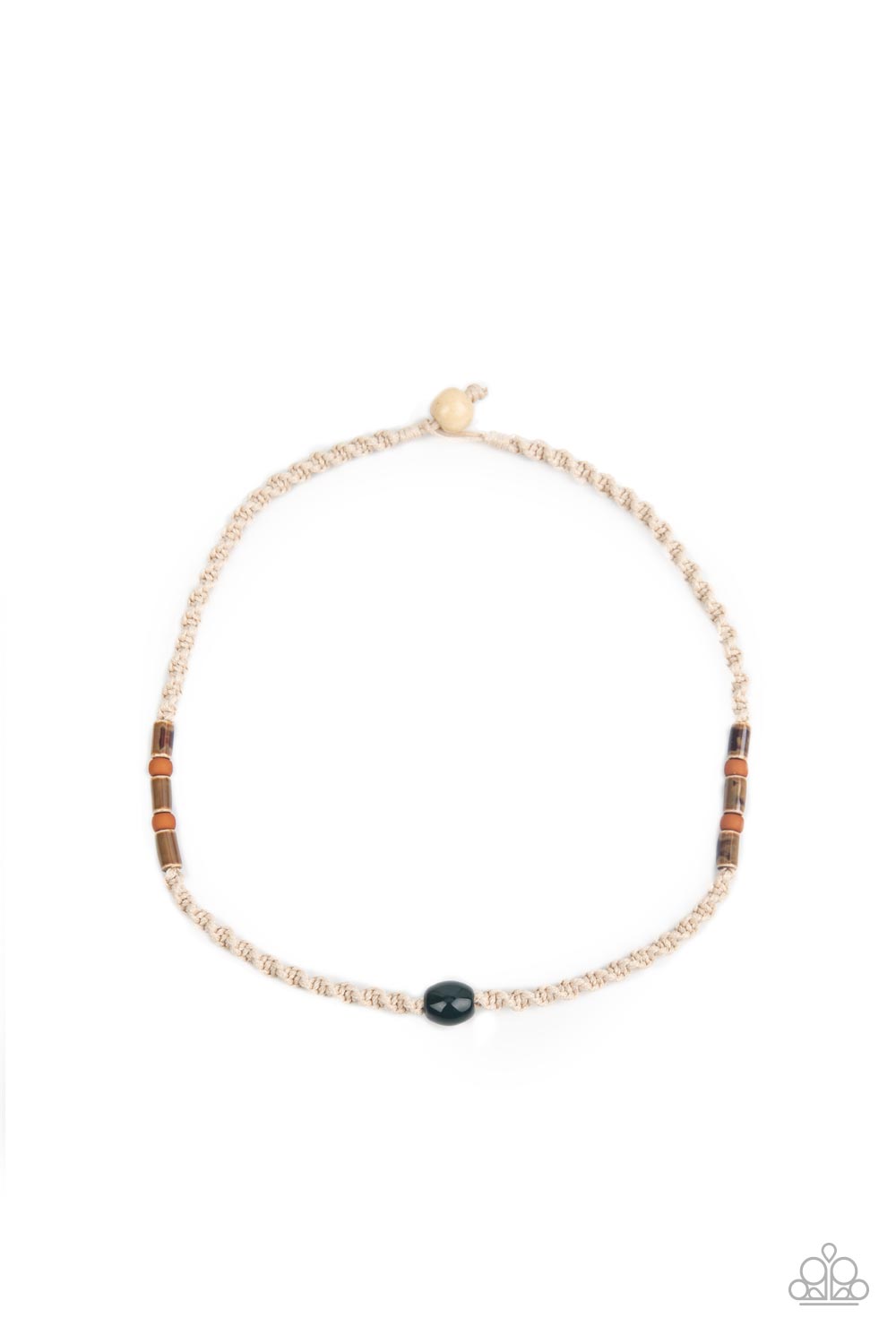 Positively Pacific (Men's Green necklace)